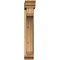 Ekena Millwork Legacy Traditional Rough Sawn Bracket w/ Offset Brace, Western Red Cedar, 6"W x 24"D x 36"H BKT0604X24X36LEC01RWR - alternate 4